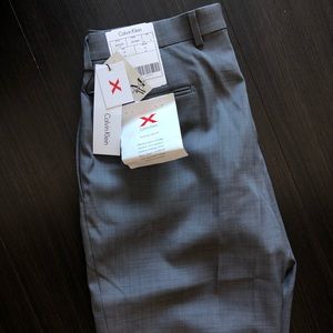 NWT Calvin Klein gray pants
